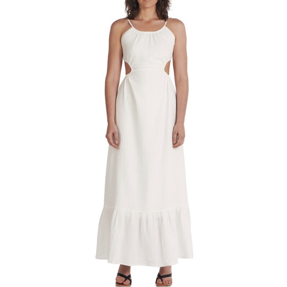 Charlie Holiday BRAND NEW Cutout White Dress